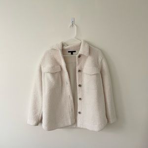 Banana Republic Shearling Shacket